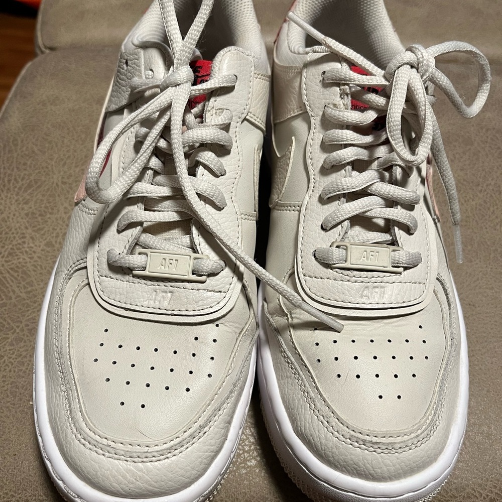 Nike Air Force 1 Shadow Phantom. Basically brand new. Women size 7.5 excellent
